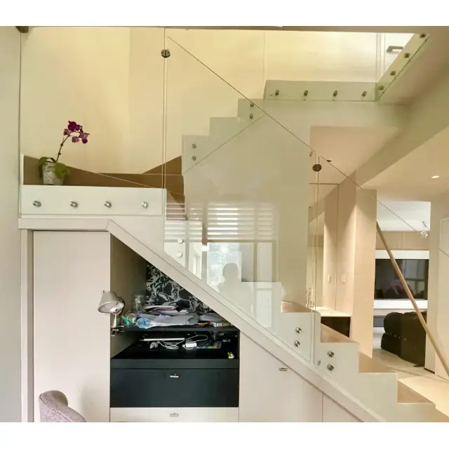 난간용 드릴 유리