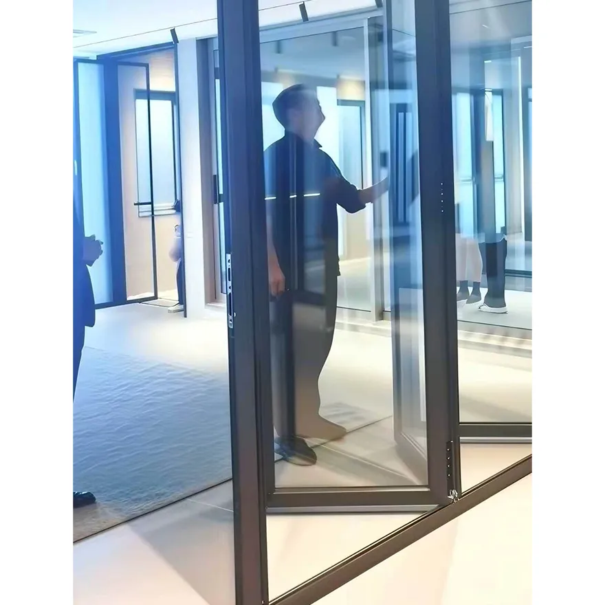 전기 리프트 앤 슬라이드 알루미늄 도어