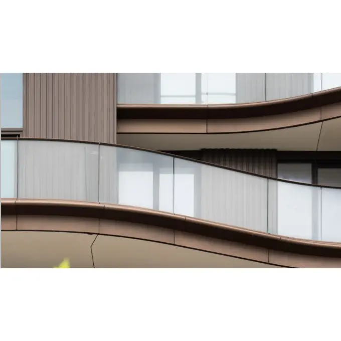 난간용 성형유리